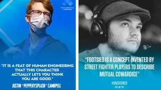 Fighting Game Player Quote Cards meme card, common rarity