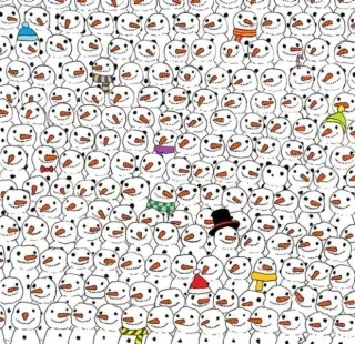 Find The Panda meme card, common rarity