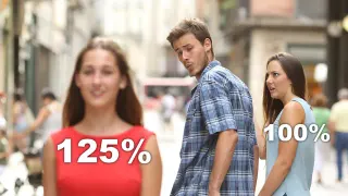 Finding a 25 Percent Better Partner meme card, common rarity