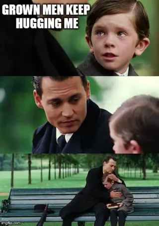 Finding Neverland meme card, rare rarity