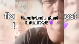 Fiona, Is That A Ghost Behind You? meme card, common rarity