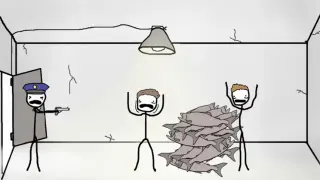 Fish Jenga meme card, common rarity