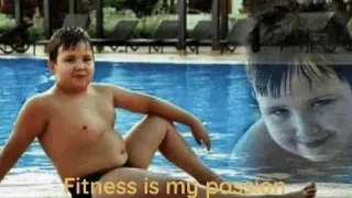 Fitness is My Passion / Boy Who's Passion is Fitness meme card, common rarity