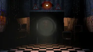 Five Nights At Freddy's 2 Hallway Ambiance meme card, common rarity