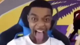 FlightReacts Tongue Out / How I Stare At X meme card, common rarity