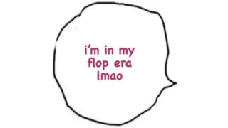 Flop Era meme card, common rarity
