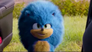 Fluffy Sonic meme card, common rarity