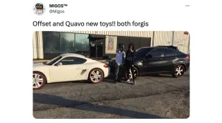 Forgis / I Put the New Forgis on The Jeep meme card, rare rarity
