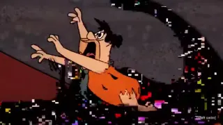 Fred Flintstone Dies meme card, common rarity