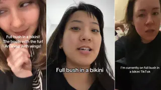 Carte meme Full Bush In a Bikini, rareté commune