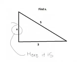 Funny Exam Answers meme card, rare rarity