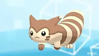 Furret Walk meme card, rare rarity