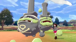 Galarian Weezing meme card, common rarity