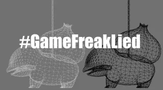 #GameFreakLied meme card, common rarity