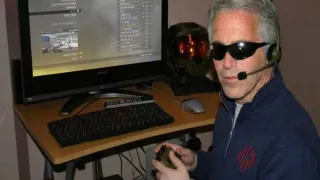 Gamer Epstein meme card, common rarity