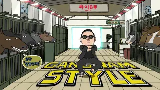 Gangnam Style meme card, mythic rarity