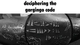 Gargingo meme card, common rarity