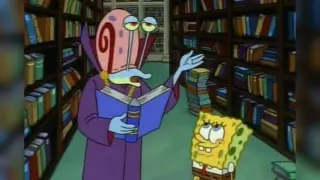 Gary Explaining to SpongeBob meme card, common rarity