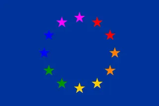 Gay or European? meme card, rare rarity