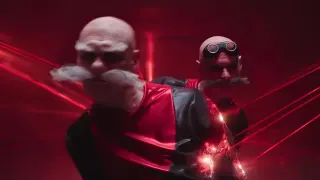 Gerald Robotnik and Eggman Dancing meme card, common rarity