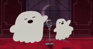Ghost Duet meme card, common rarity