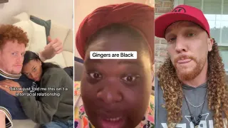 Gingers Are Black meme card, common rarity