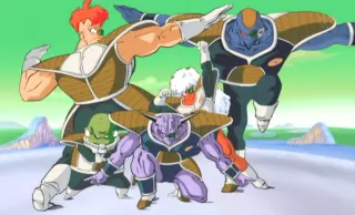 Ginyu Force Pose (Tokusentai) meme card, rare rarity