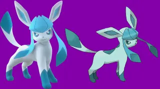 Carte meme Glaceon, rareté commune