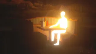 Glowing Man meme card, rare rarity