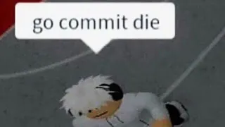 Go Commit Die meme card, rare rarity