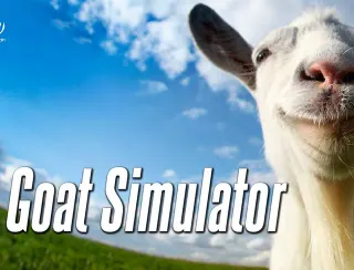 Goat Simulator meme card, common rarity