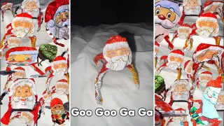 Goo Goo Gaga Santa Claus meme card, common rarity