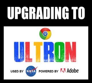 Carte meme Google Ultron, rareté épique