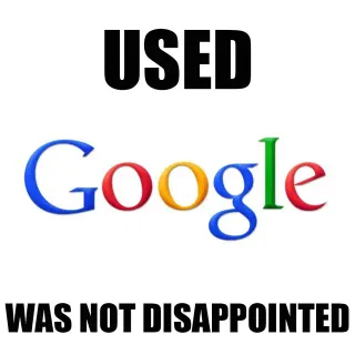 Googled It, Was Not Disappointed meme card, rare rarity