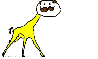 Gordon the Pringles Giraffe meme card, common rarity
