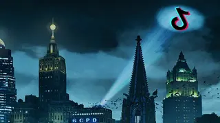 Gotham TikTok meme card, common rarity