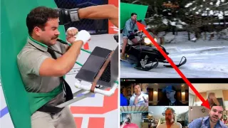 Green Screen Zoom Meeting meme card, common rarity
