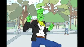 Grinch's Ultimatum meme card, common rarity