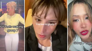 Group 7 (TikTok Trend) meme card, common rarity