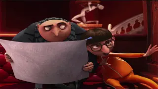 Gru Reading While Vector Explains meme card, common rarity