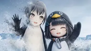 Gugu Gaga Penguin meme card, common rarity