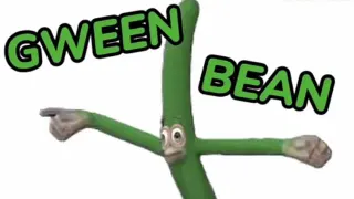 Gween Bean Whatchu Mean meme card, common rarity