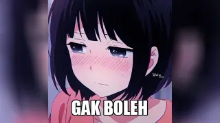 Hanabi Yasuraoka "Gak Boleh" meme card, common rarity