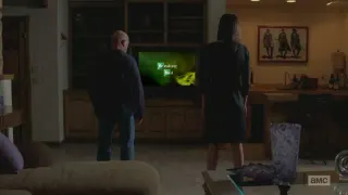 Hank and Marie Watching Walt's Confession meme card, rare rarity