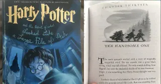 Harry Potter Predictive Text Chapter meme card, common rarity