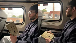 Hasan Piker Reading Lenin meme card, common rarity