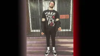 Hasan Piker's "Make the Rich Pay Tax" T-shirt meme card, common rarity