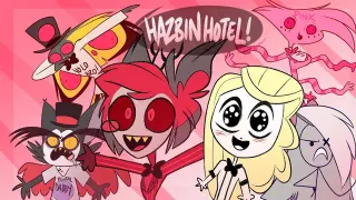 Hazbin Hotel meme card, rare rarity