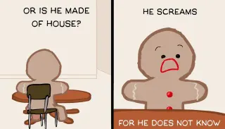 He Screams For He Does Not Know meme card, rare rarity