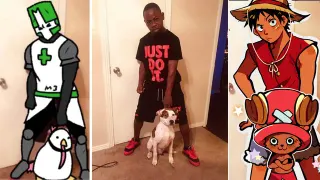 He Tryin' His Best to Make That MF Look Vicious meme card, common rarity